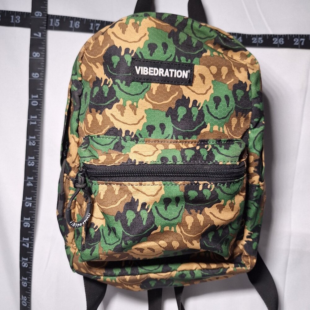Vibedration Hydration Backpack w/o bladder - Small - Smiley Faces - Used